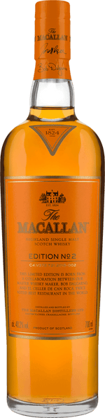 Macallan Edition 2 Single Malt Scotch