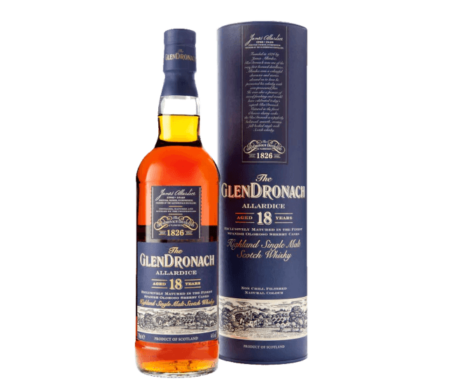 Glendronach 18 Year Single Malt Scotch Whisky