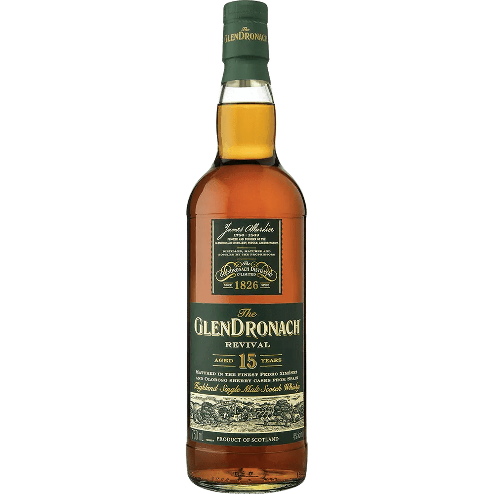 Glendronach 15 Year Single Malt Scotch