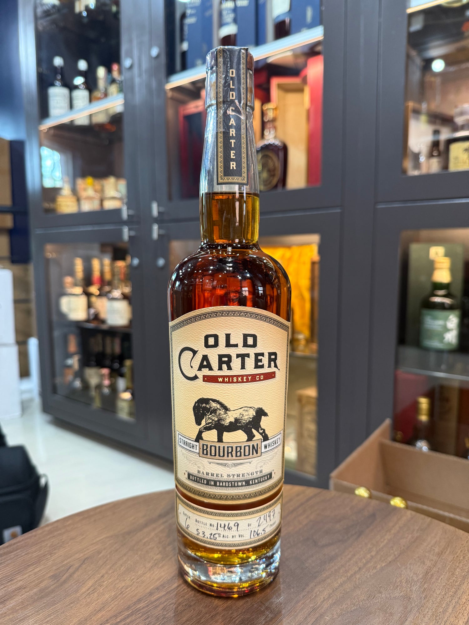 Old Carter Straight Bourbon Whiskey - Batch 6 (106.5)