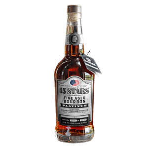 15 Stars Platinum Straight Bourbon Whiskey