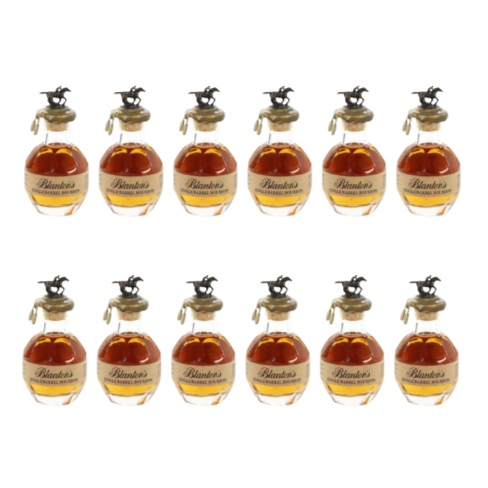 Blanton's Miniature Bourbon 50ml - 12 Bottle Bundle