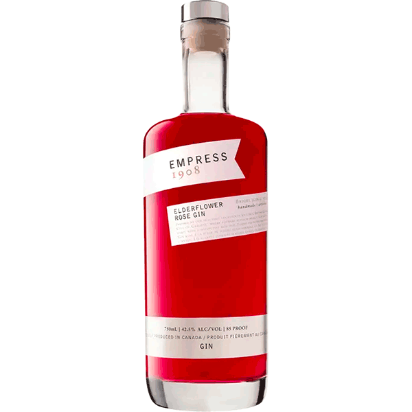 Empress 1908 Elderflower Rose Gin