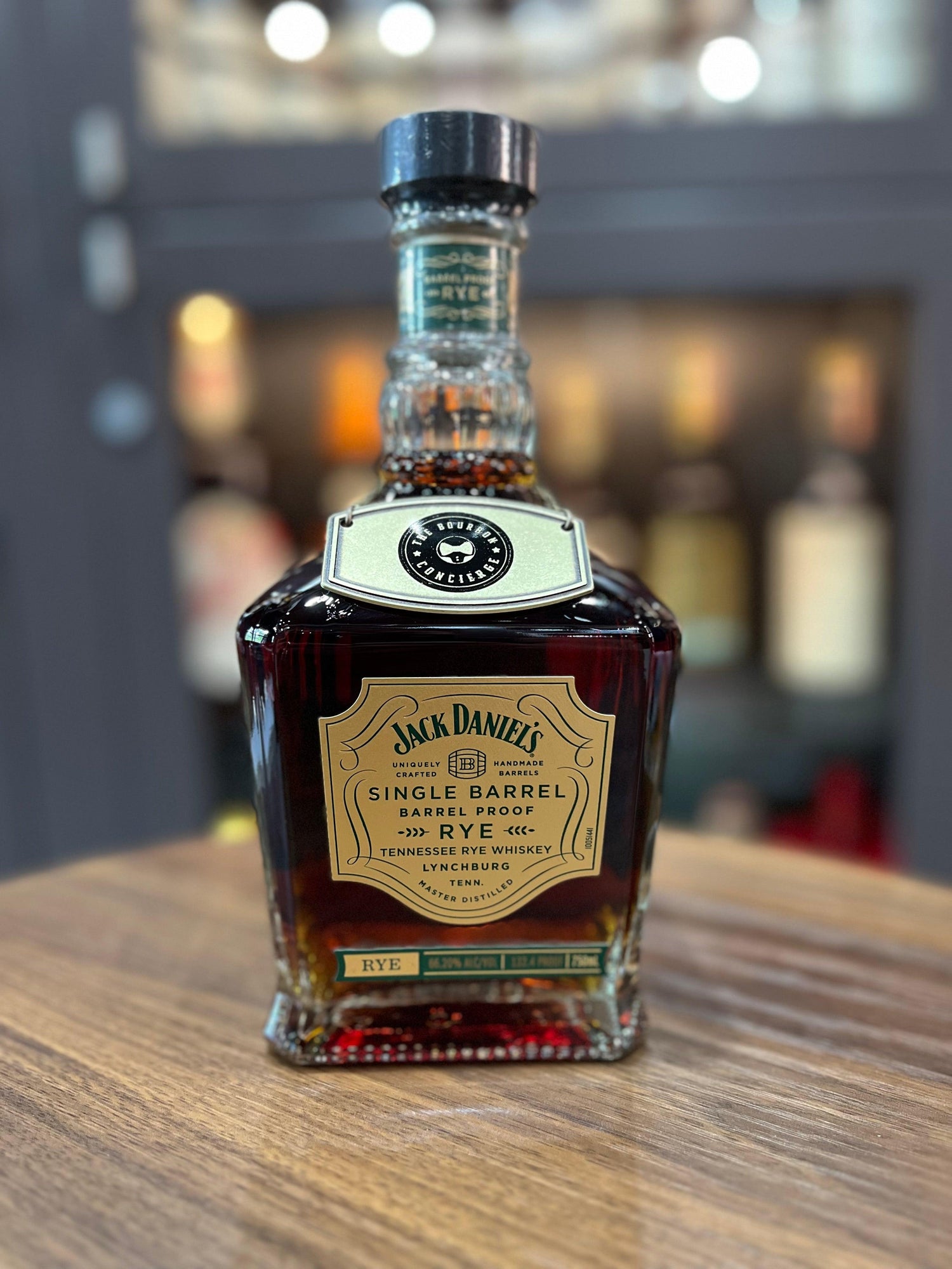 Jack Daniel's Barrel Proof Rye - Bourbon Concierge Single Barrel - 132.4pf