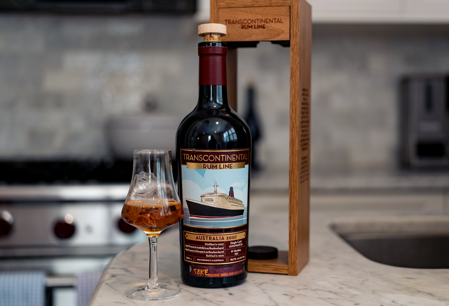 T8KE x Transcontinental Rum Line 2007 15 Year Old Single Barrel Cask Strength Rum Selection