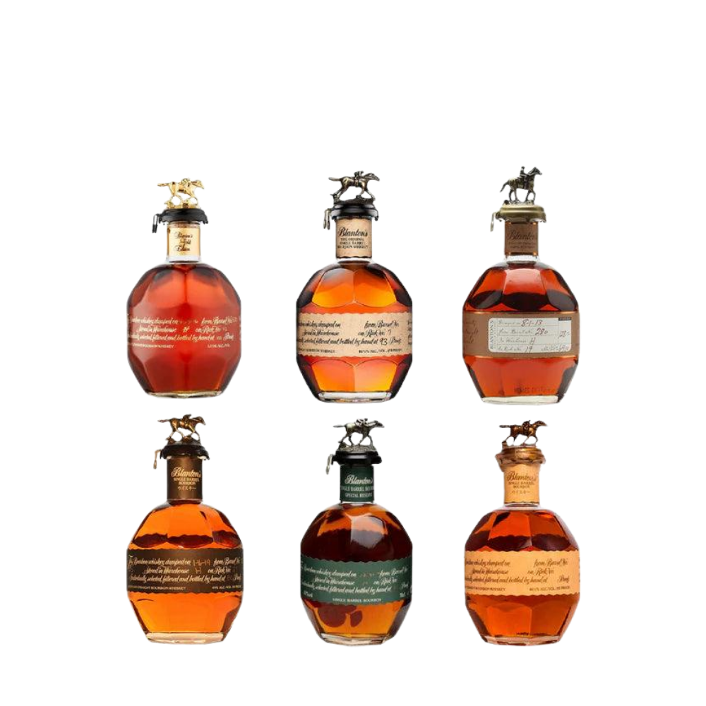 Blantons 6 bottle full lineup collection – The Bourbon Concierge