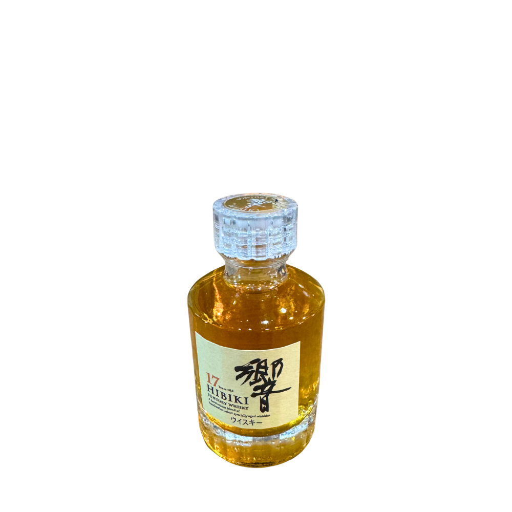 Hibiki 17 Years Japanese Whisky 50ml Miniature – The Bourbon Concierge