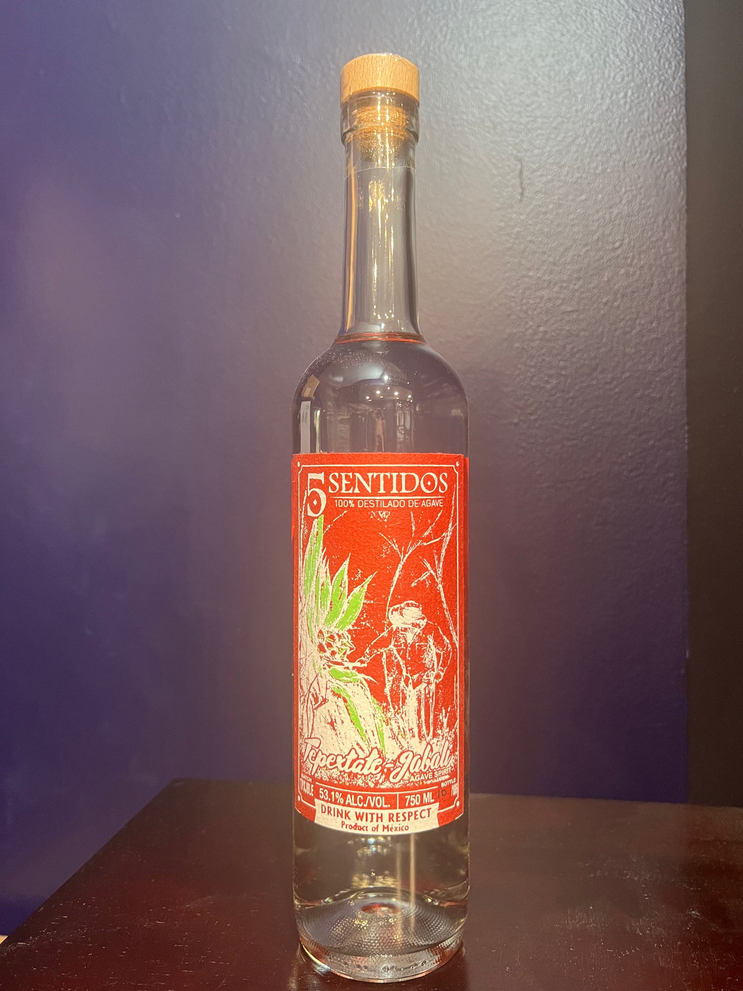 Cinco Sentidos Tepextate Jabali (106.2pf) Private Pick