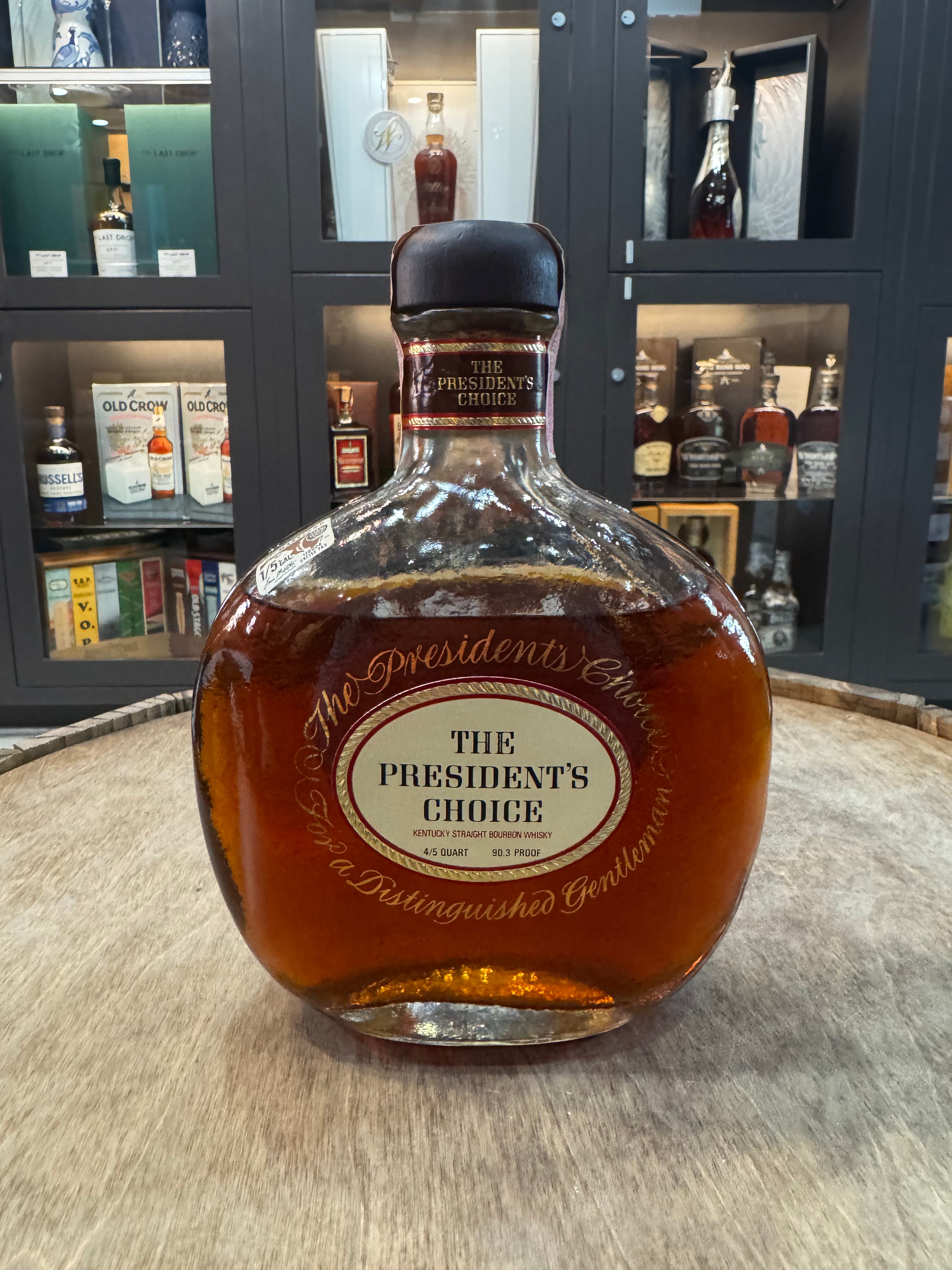 The Presidents Choice (1960's) 4/5 Quart – The Bourbon Concierge
