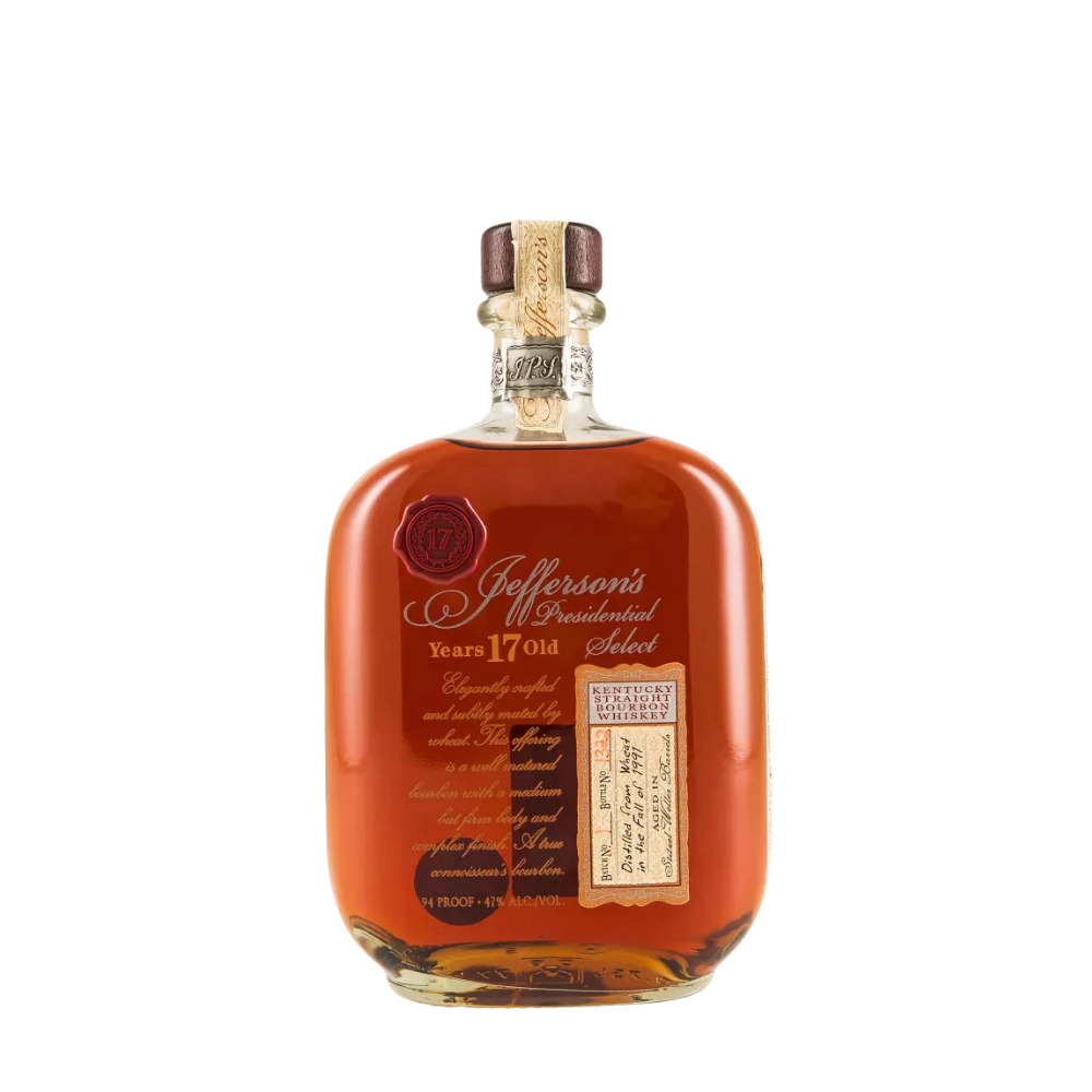 Jefferson's Presidential Select 17 Year Bourbon - Batch 1 – The