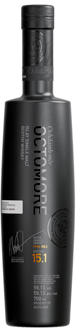 Octomore 15.1 Super-Heavily Peated Scotch Whisky