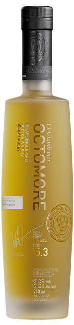 Octomore 15.3 Super-Heavily Peated Scotch Whisky