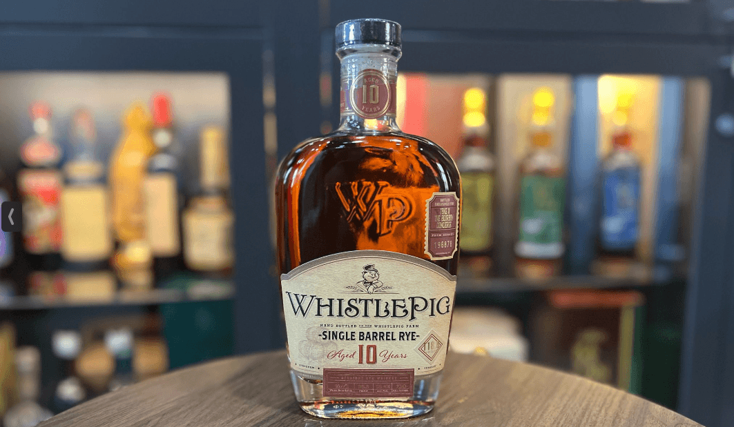WhistlePig 10yr Single Cask Bourbon Concierge Single Barrel Selection Cask Strength Rye