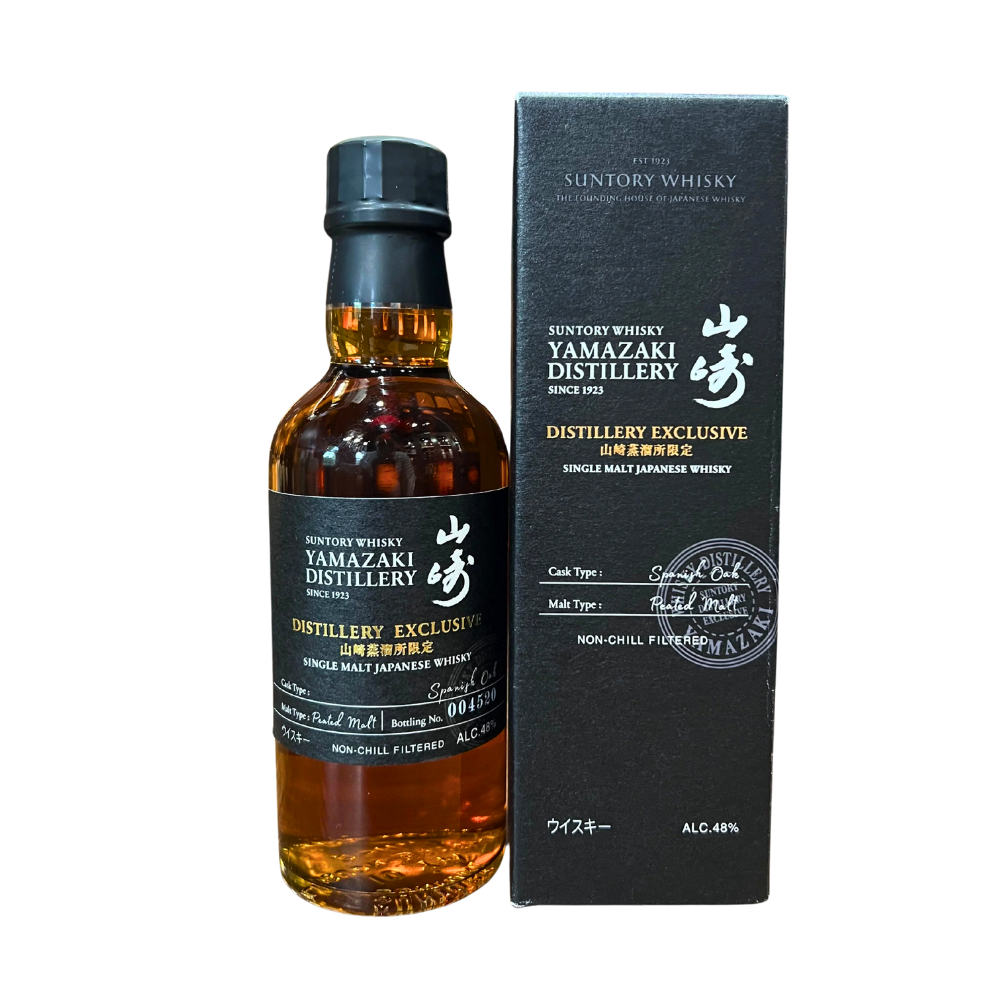 山崎 DISTILLERY EXCLUSIVE 180ml ALC48% The Yamazaki Spanish Oak Distillery Exclusive - 180mL – The