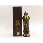 Old Crow Chessmen Dark Bishop 86 Proof (1969) 4/5 Quart