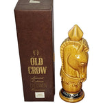 Old Crow Chessmen Light Knight 86 Proof (1969) 4/5 Quart