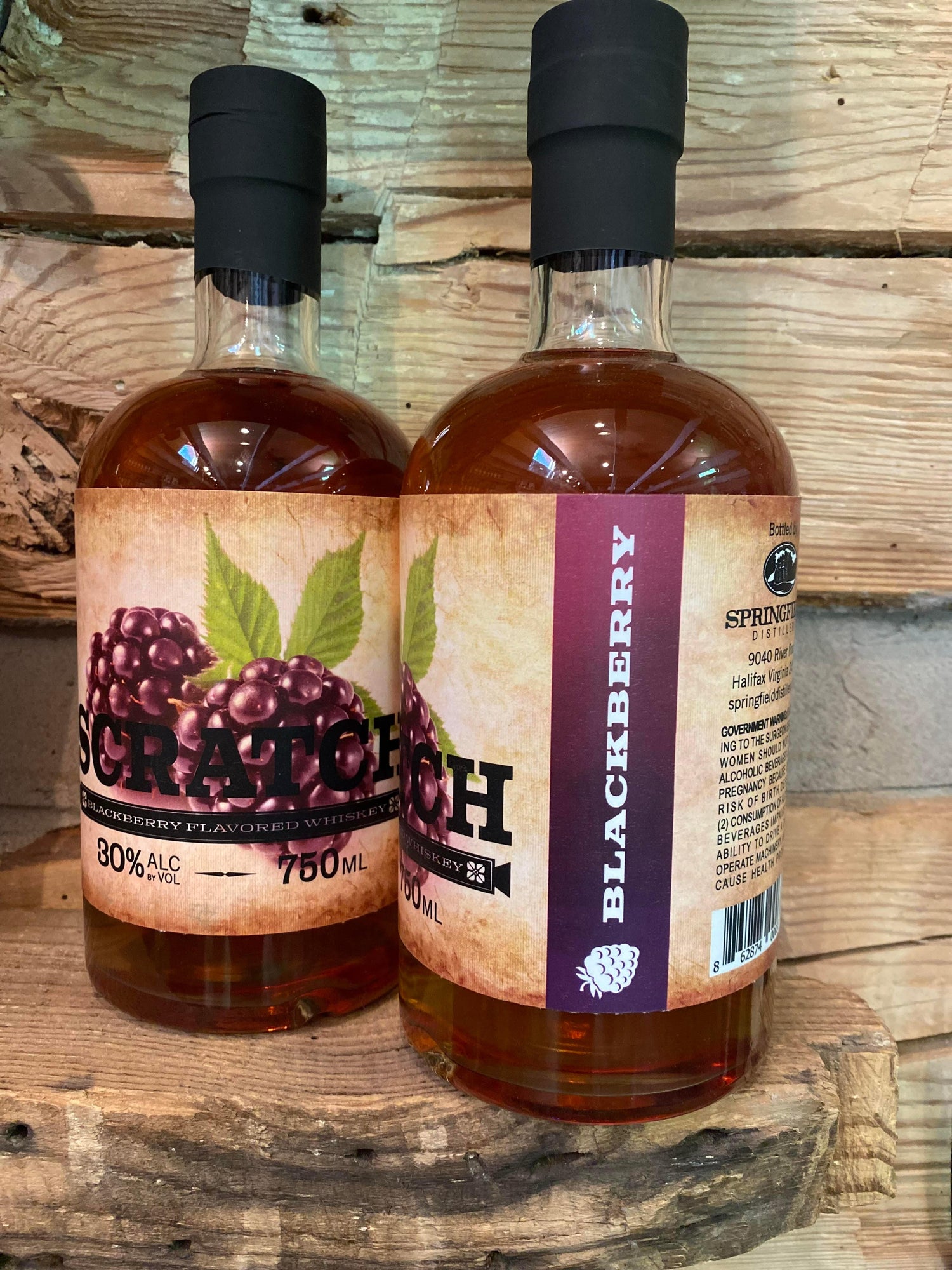 Springfield Distillery - Scratch Blackberry Whiskey