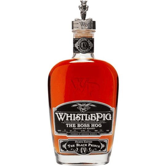 WhistlePig Boss Hog IV: The Black Prince | Limited Edition "Skinny Prince"
