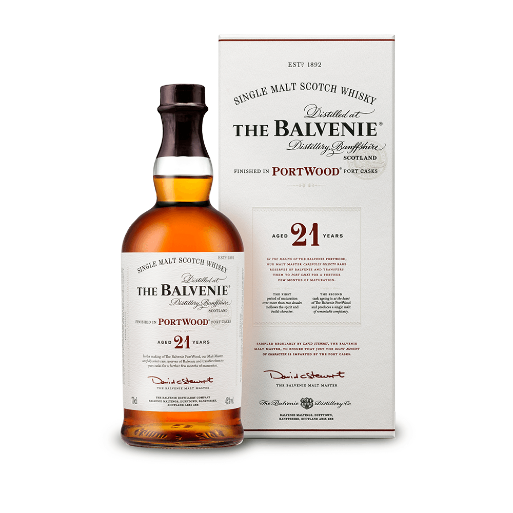 Balvenie 21 Year Portwood Single Malt Scotch Whisky – The Bourbon