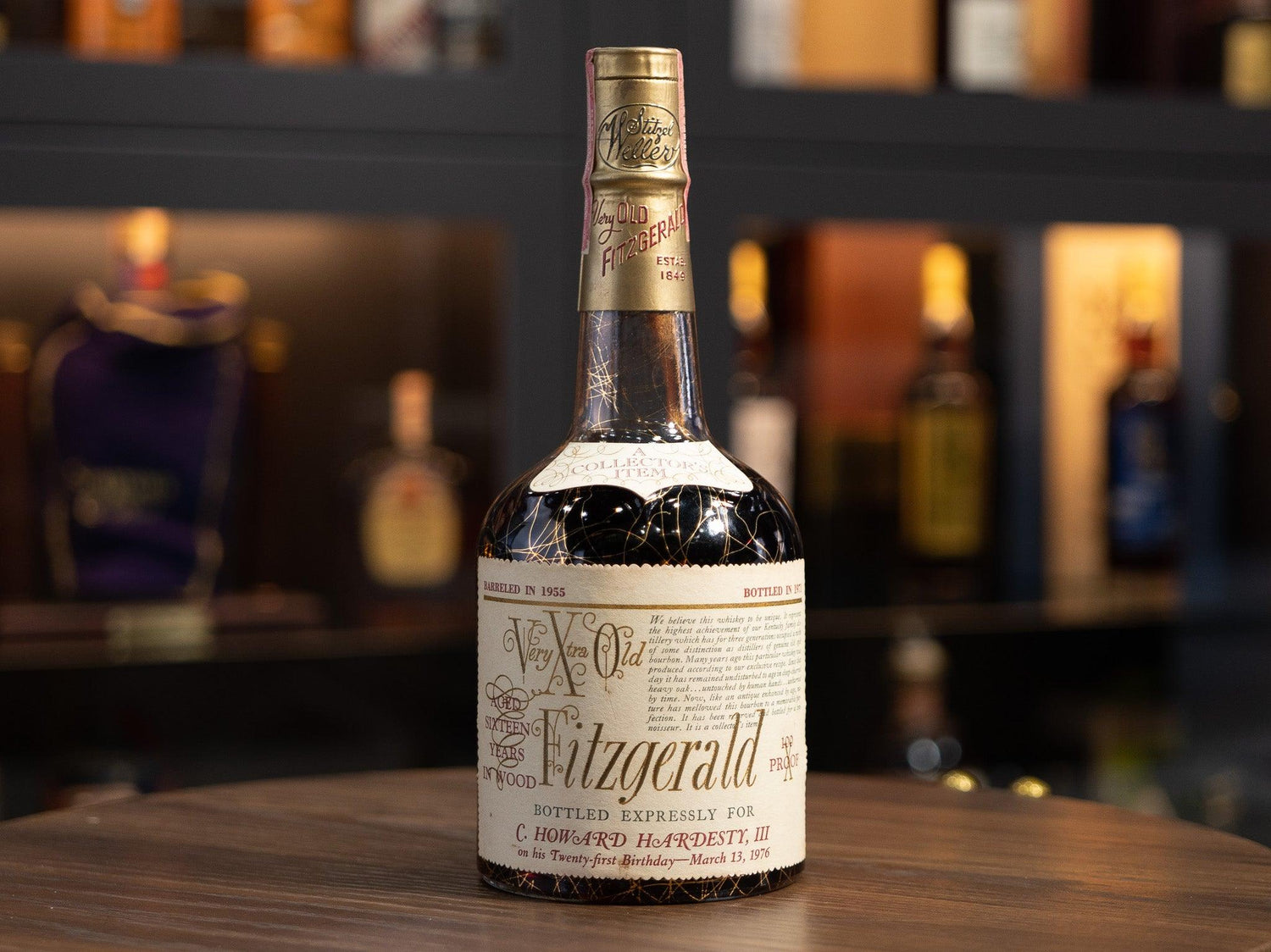 Very Xtra Old Fitzgerald 16 Year 1955, Custom Single Barrel, 1 of 1 Special Edition