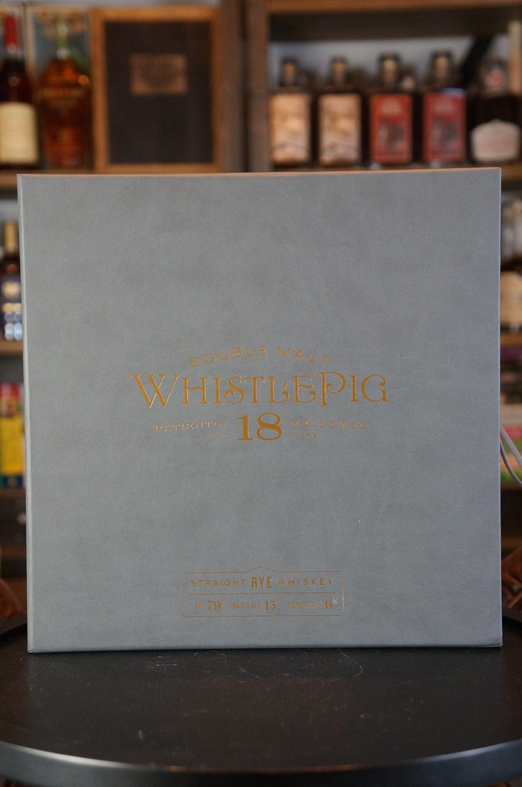 Buy WhistlePig 18 Year Old Rye Whiskey Release 1 [Gift Box