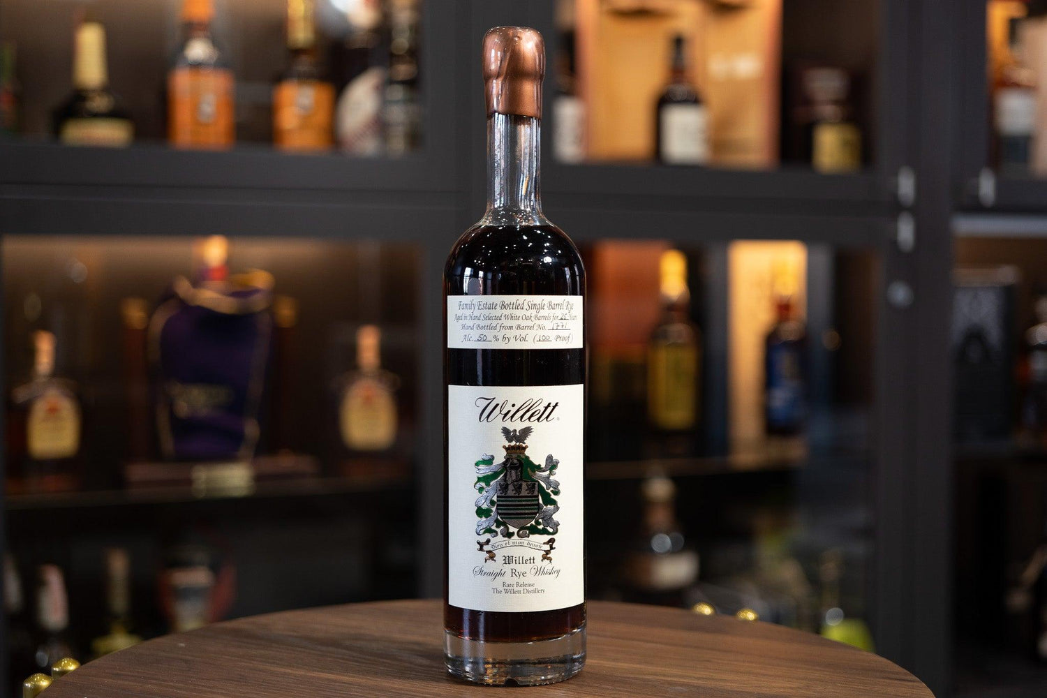 Willet Family Estate Single Barrel Rye 25 Year 100 proof Barrel