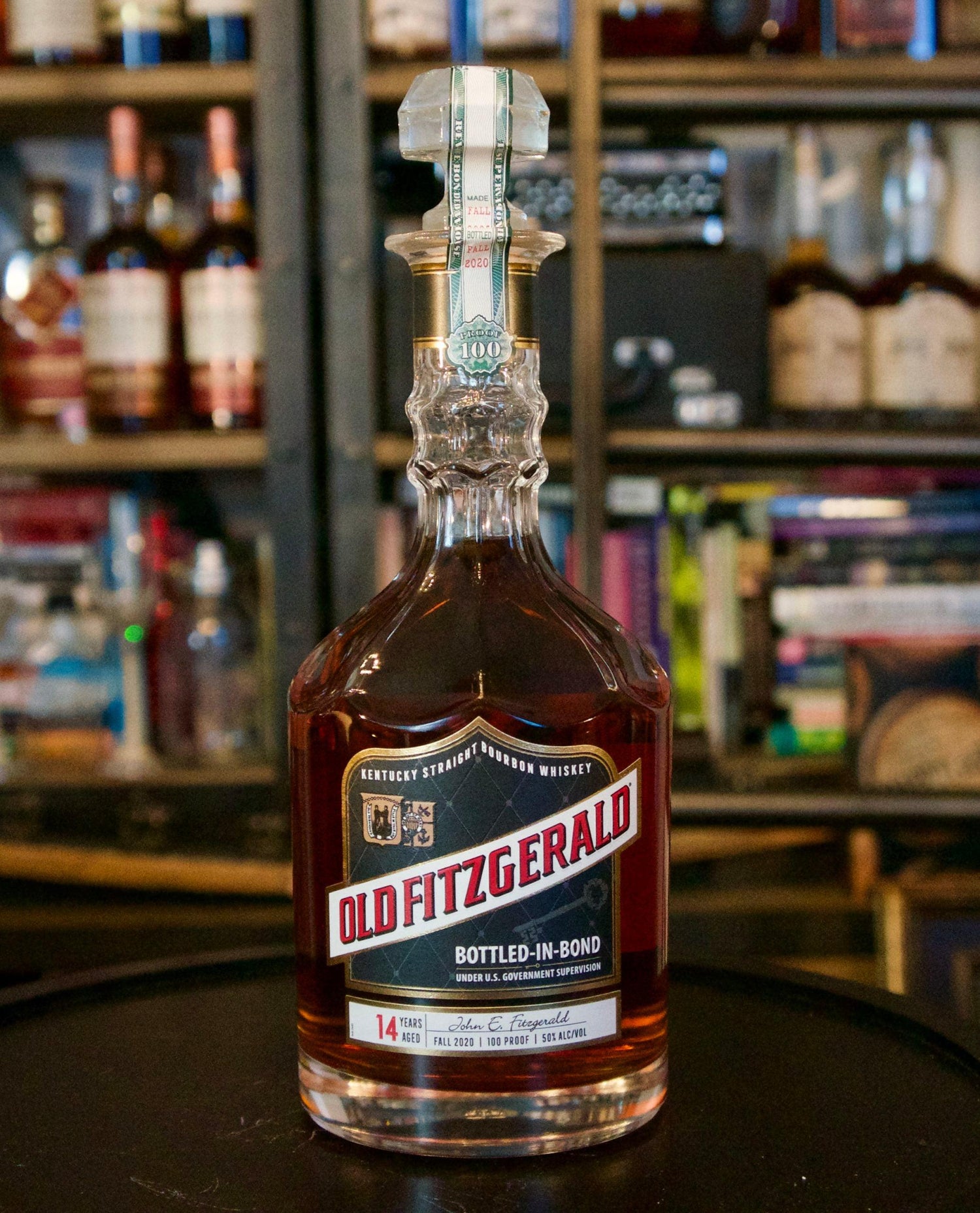 Old Fitzgerald 14 Years Old Decanter - 100 Proof