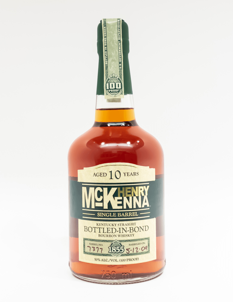 Henry McKenna Kentucky Straight Bourbon Single Barrel 10-Year Bottled-in-Bond