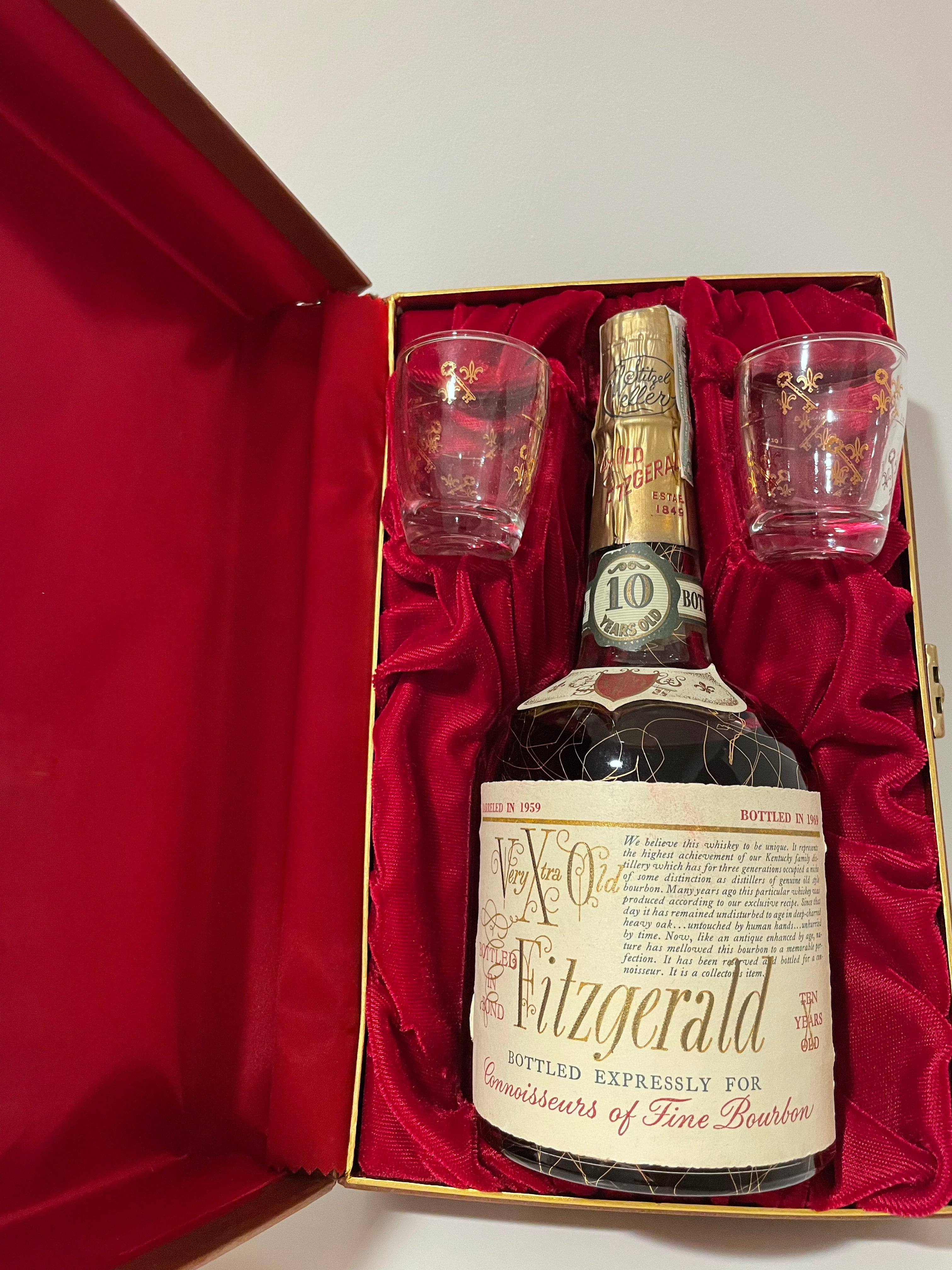 Very Xtra Old Fitzgerald 10yr BIB - 1959-1969 – The Bourbon Concierge