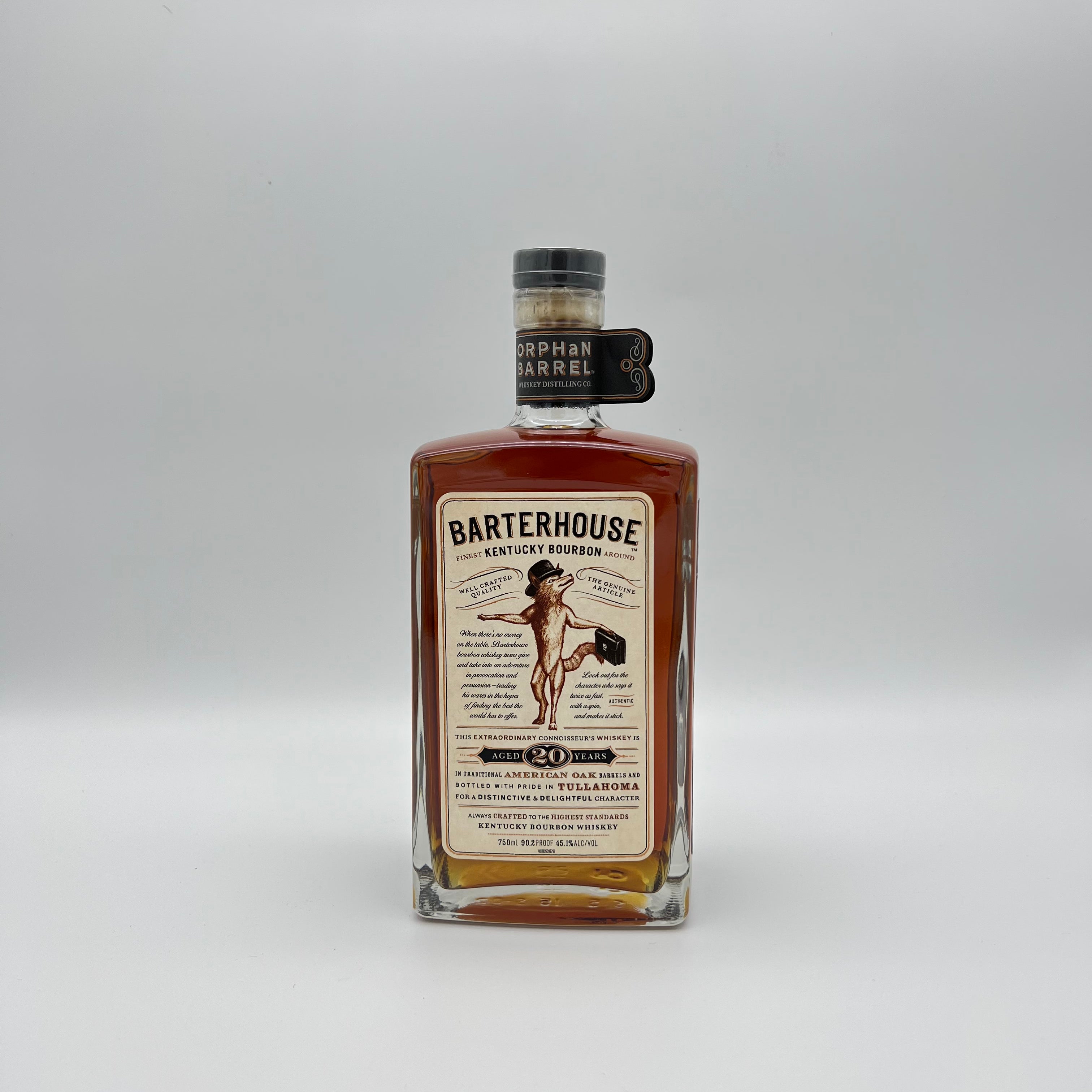 Orphan Barrel Barterhouse 20 Year Bourbon 750ml The Bourbon Concierge