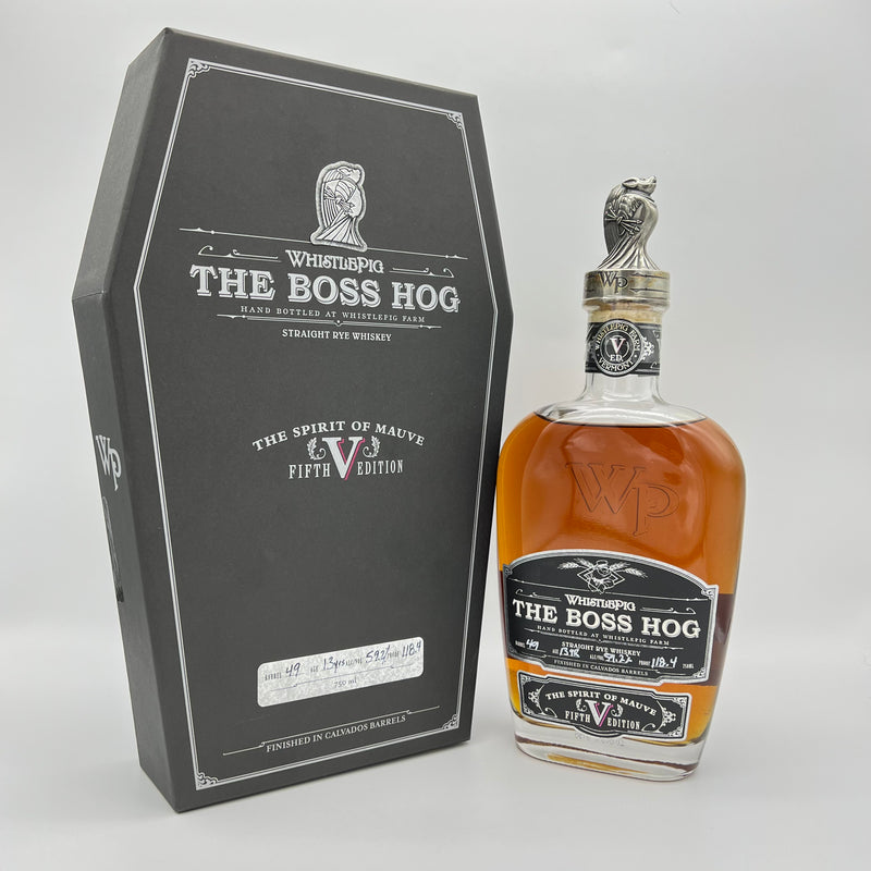 WhistlePig Boss Hog 5 Fifth Edition Spirit Of Mauve 13 Years Old