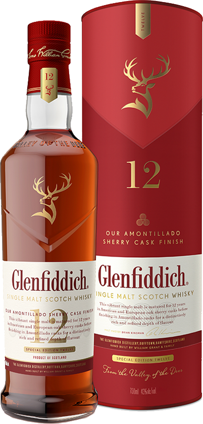 Glenfiddich 12Yr Sherry Cask Finish Scotch
