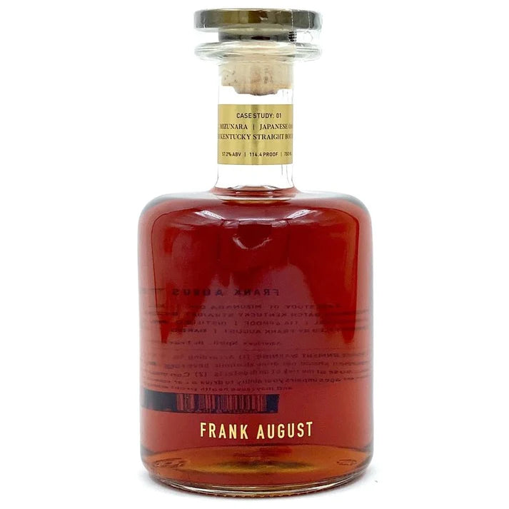 Frank August Mizunara Japanese Oak Small Batch Kentucky Straight Bourbon Whiskey