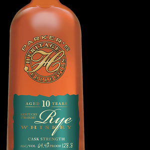 Parkers Heritage Collection 17th Edition 10 Yr Cask Strength Rye