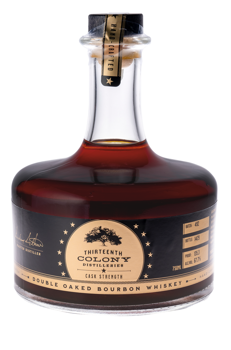 Thirteenth Colony Cask Strength Double Oaked Bourbon 2024