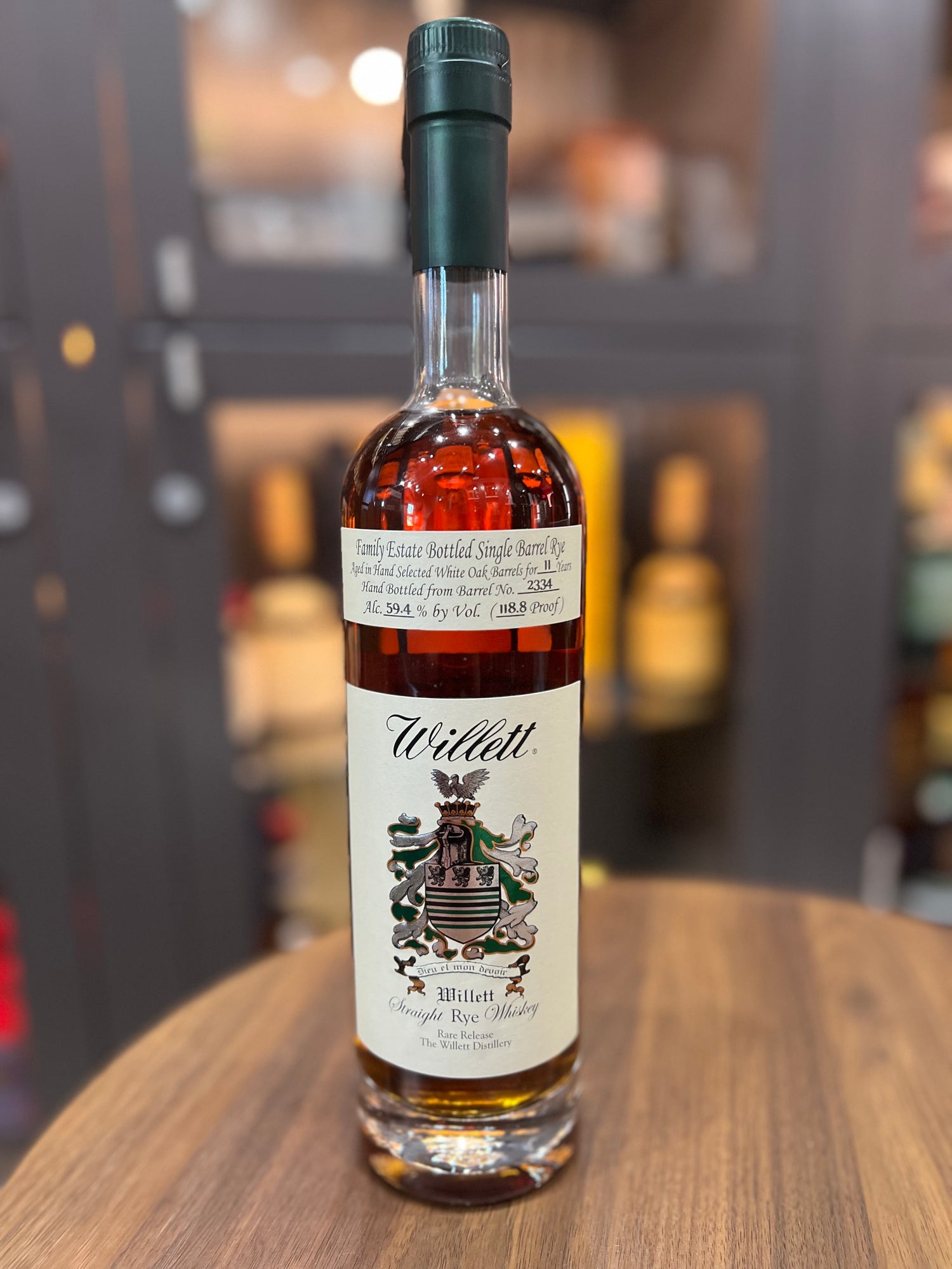 Willett Family Estate - 11 Year Rye "Oh My Darlin" - 118.8 pf