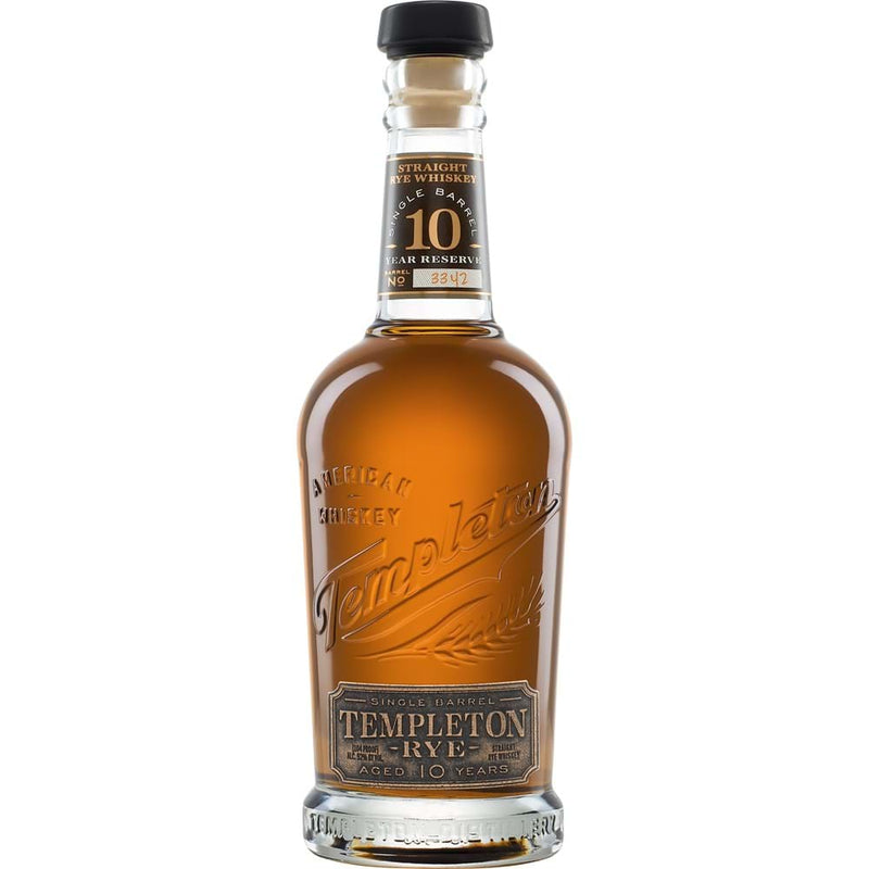 Templeton 10 Year Rye Whiskey