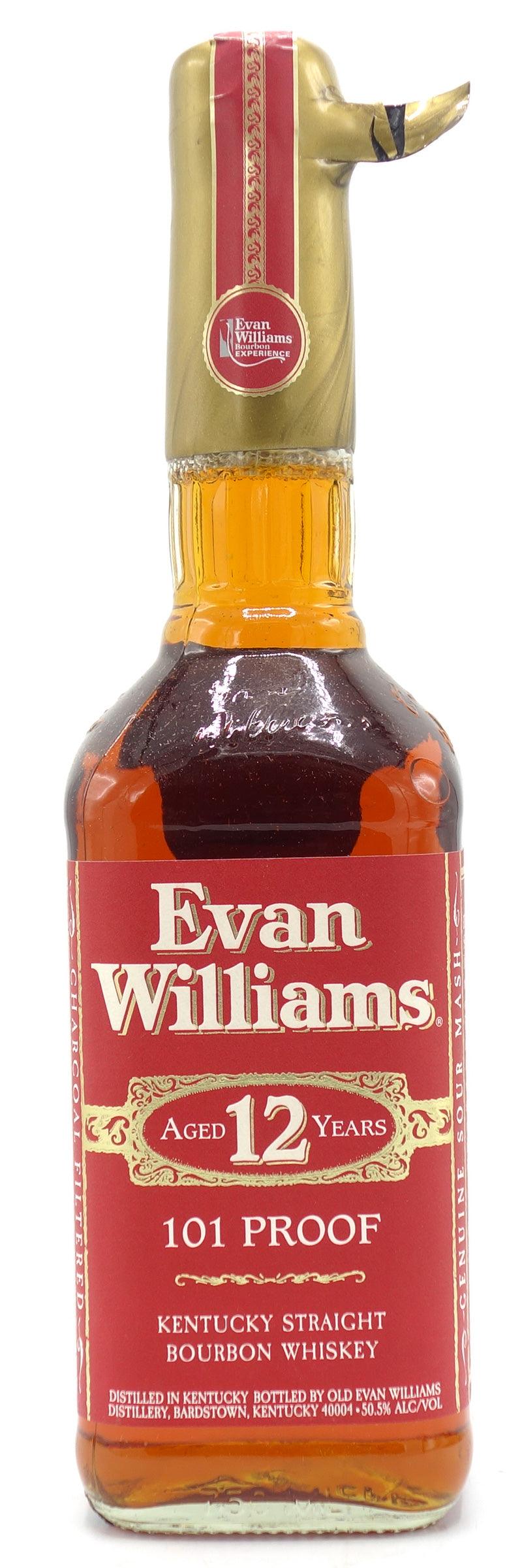 Evan Williams 12 Year Old Kentucky Straight Bourbon Whiskey 750ml