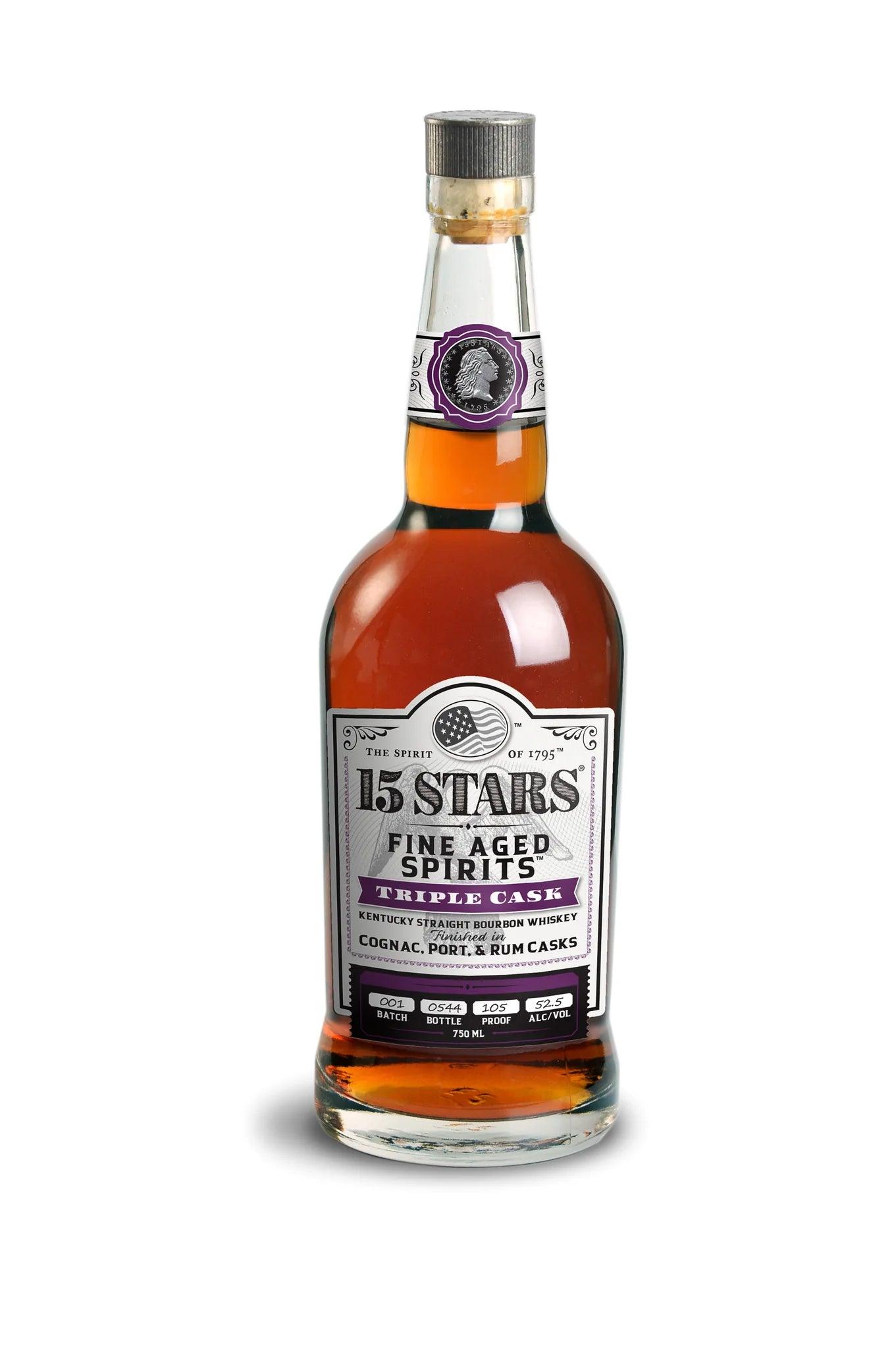 15 Stars Triple Cask Bourbon