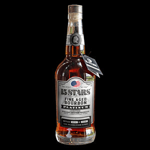 15 Stars Platinum Straight Bourbon Whiskey