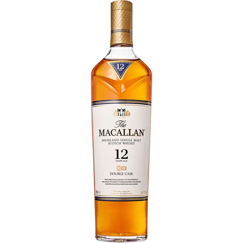 Macallan 12 year double cask single malt scotch