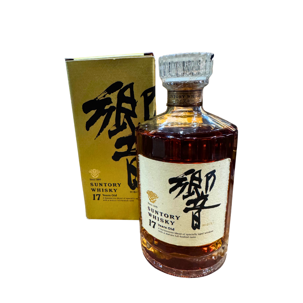 17 Years Old Suntory Whisky Hibiki - Gold Crest- (Older Label Hibiki 17 Years Old) 700ml