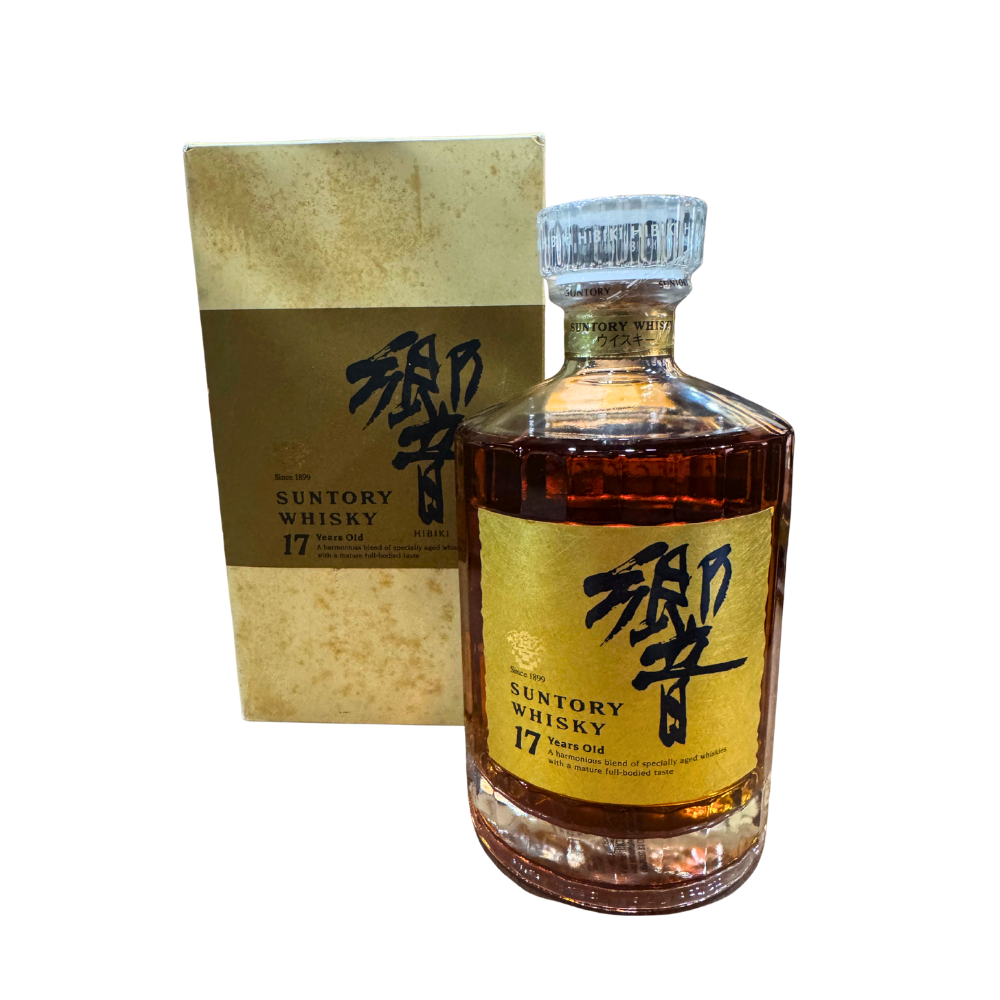 17 Years Old Suntory Whisky Hibiki - Gold Label - (Older Label Hibiki 17 Years Old) 700ml