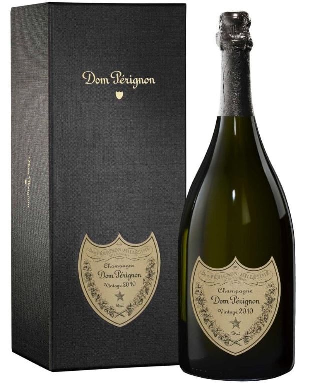 Dom Perignon 2010 Brut Vintage Champagne, Vintage Giftbox