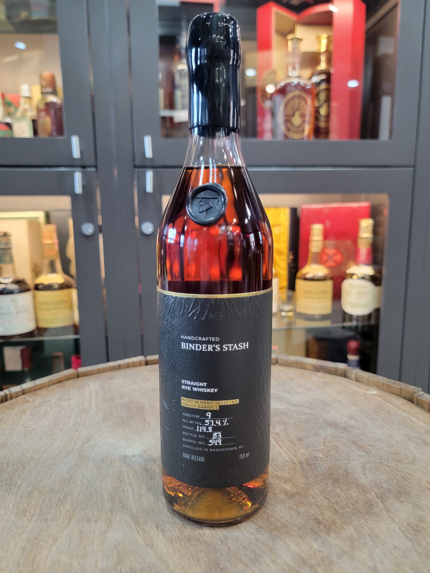 Binder's Stash "Patisserie" 9 Year Rye (114.8 Proof)