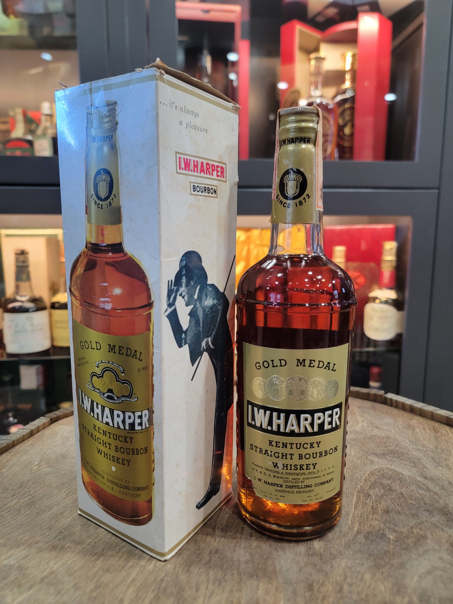 IW Harper Bourbon 1970s