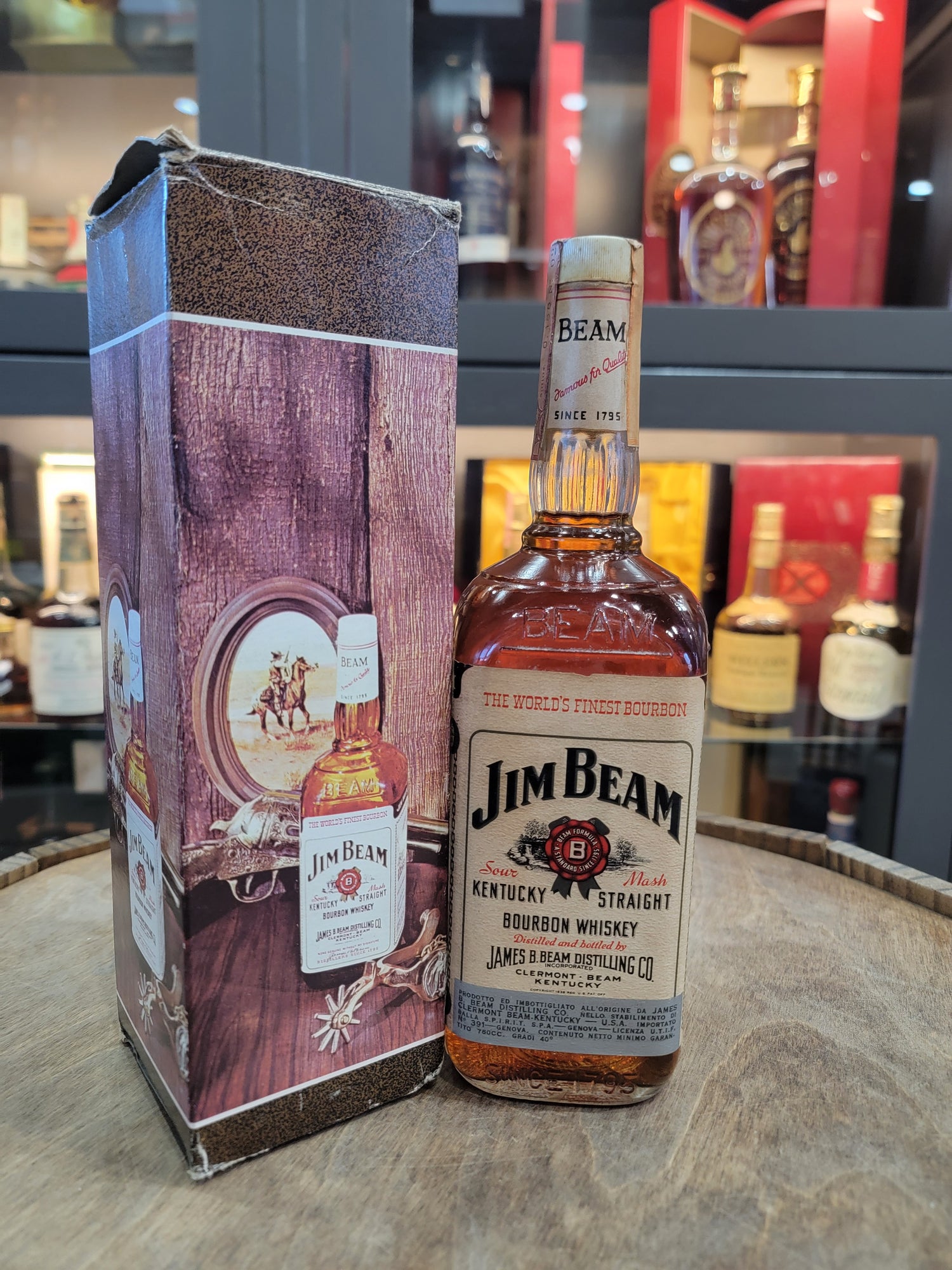 Jim Beam White Label - 1976