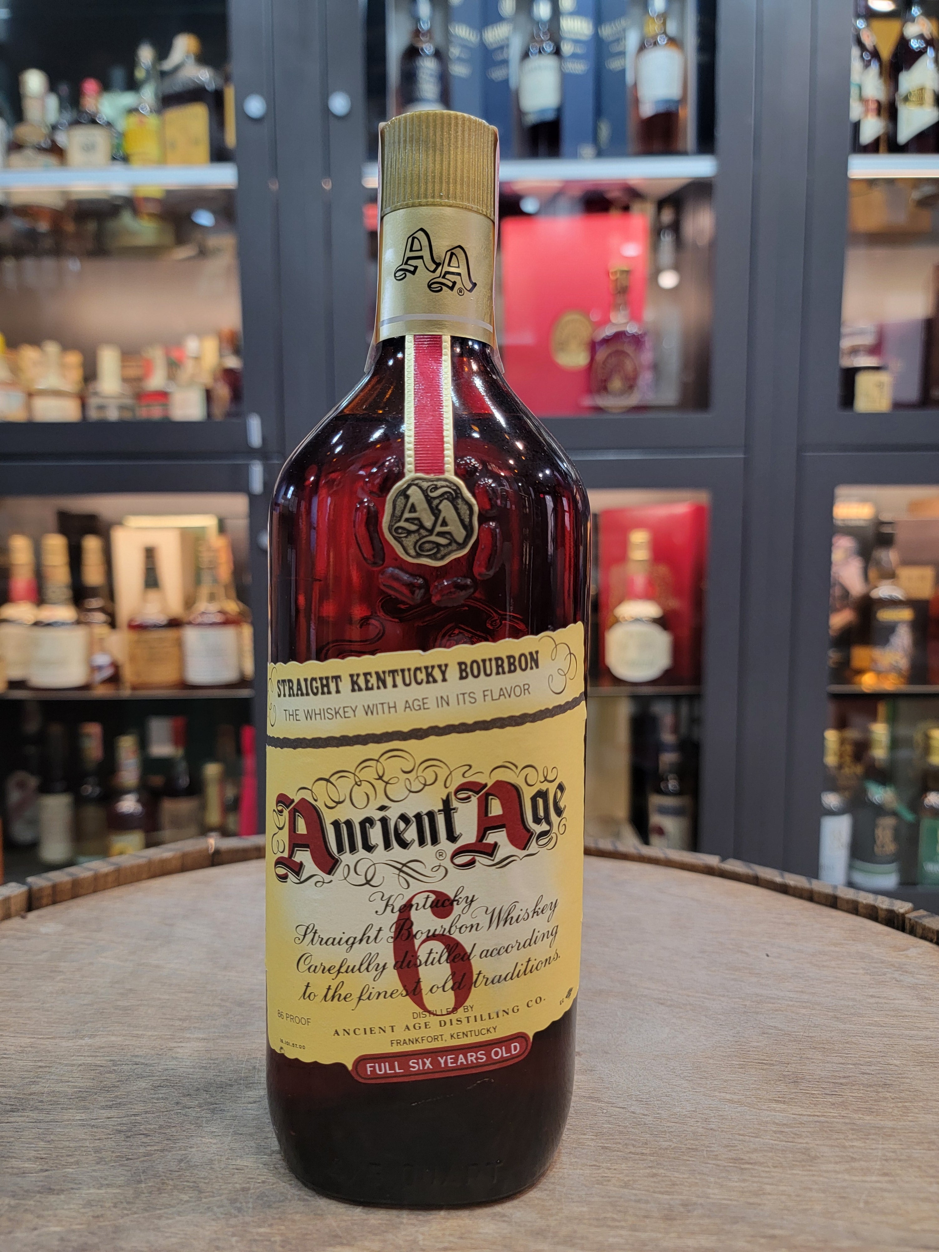 Ancient Age 6 Year Straight Kentucky Bourbon (1960s) – The Bourbon