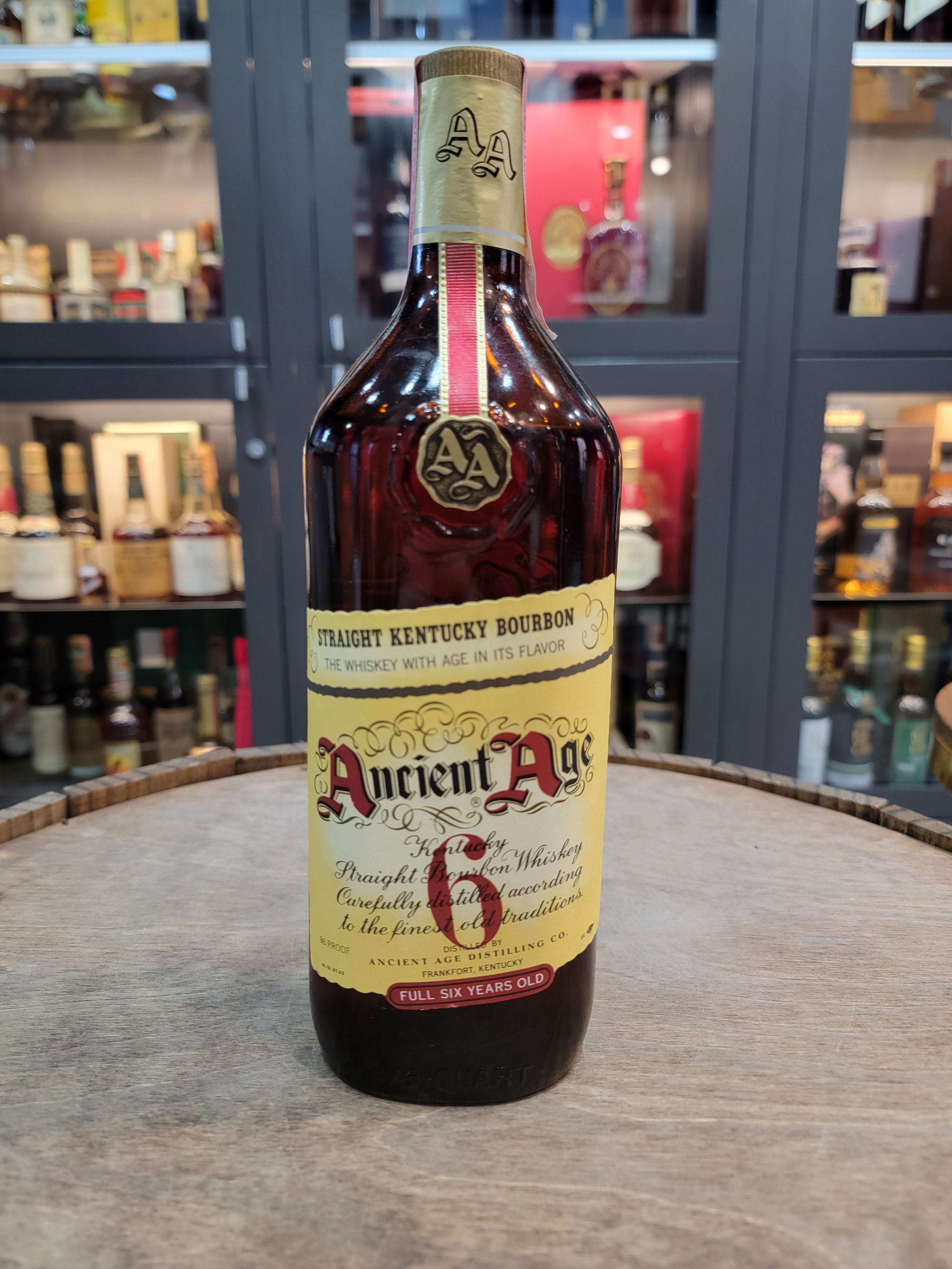 古酒　Ancient Age 6 Years Old Bourbon Ancient Age 6 Year Straight Kentucky Bourbon (1960s) – The Bourbon