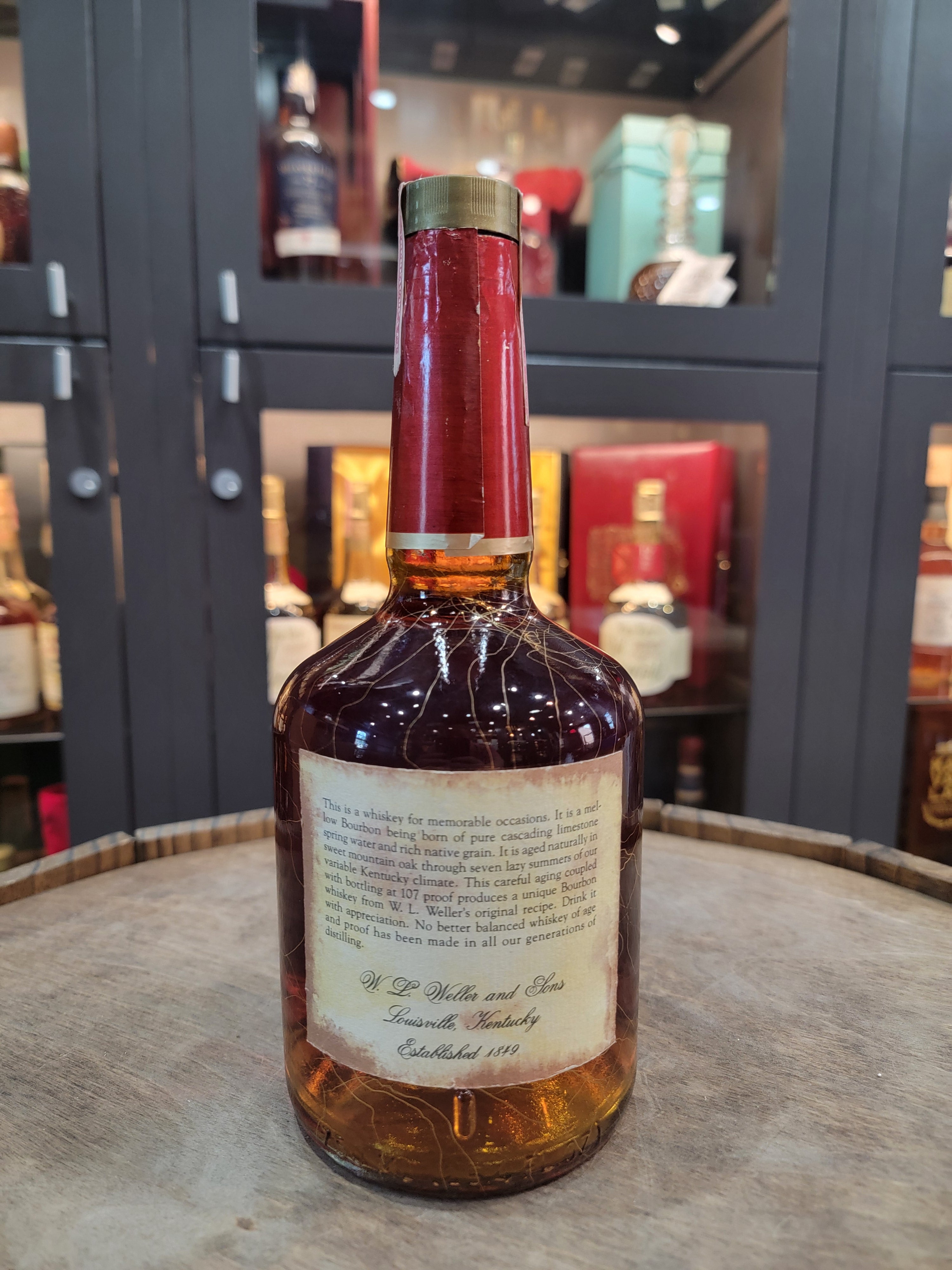 Old Weller Antique 107 Stitzel Weller 1970s – The Bourbon Concierge